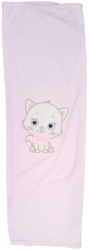 Paturica din bumbac pentru fete 90 x 86 cm Mini Junior P240623-5 Roz 