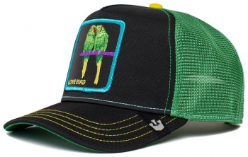 Sapca Goorin Brothers Trucker Twitterpated Negru-Verde 