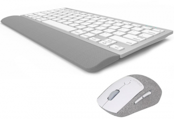 Kit Tastatura si Mouse Wireless Delux K33000+M520GX Gri-Alb K3300G+M520GX-SL-GR 