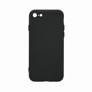 Husa BestCase Compatibila Cu Apple iPhone 7 Slim 1.2MM Slim Microfibra in interior Premium Soft Silicon Negru 