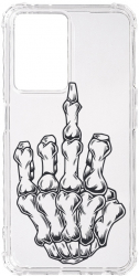 Husa BestCase Compatibila Cu OPPO A57s Skeleton Hand FU 1.5MM Slim Anti Shock AS 965 