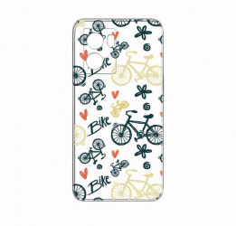 Husa BestCase Compatibila Cu OPPO A77 4G Bike Love 2MM Clear Transparent c-TR 781 