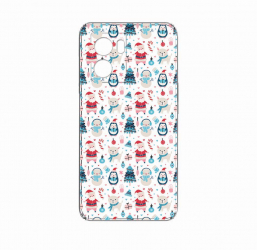 Husa BestCase Compatibila Cu OPPO A57s Christmas Ornaments 2MM Clear Transparent c-TR 876 