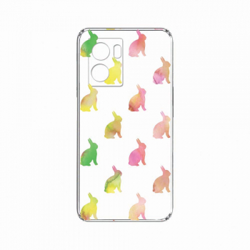 Husa BestCase Compatibila Cu OPPO A57s Cool Rabbits 2MM Clear Transparent c-TR 695 