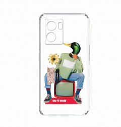 Husa BestCase Compatibila Cu OPPO A57s Do It Now 2MM Clear Transparent c-TR 917 
