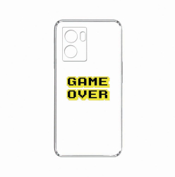 Husa BestCase Compatibila Cu OPPO A57s Game Over 2MM Clear Transparent c-TR 671 