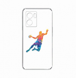 Husa BestCase Compatibila Cu OPPO A57s Handball Colorful 2MM Clear Transparent c-TR 800 