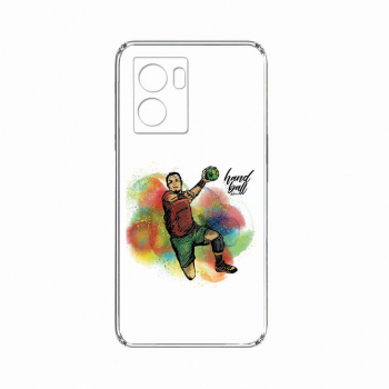 Husa BestCase Compatibila Cu OPPO A57s Handball Player 2MM Clear Transparent c-TR 801 