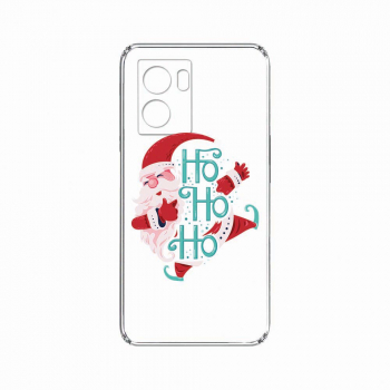 Husa BestCase Compatibila Cu OPPO A57s Ho Ho Ho Santa Claus 2MM Clear Transparent c-TR 869 