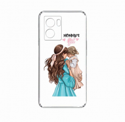Husa BestCase Compatibila Cu OPPO A57s Mommys Girl 2MM Clear Transparent c-TR 555 