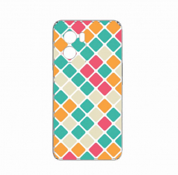 Husa BestCase Compatibila Cu OPPO A57s Mozaic 2MM Clear Transparent c-TR 123 