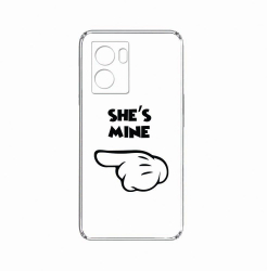 Husa BestCase Compatibila Cu OPPO A57s Shes Mine 2MM Clear Transparent c-TR 106 