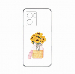 Husa BestCase Compatibila Cu OPPO A57s Sun Flower 2MM Clear Transparent c-TR 639 