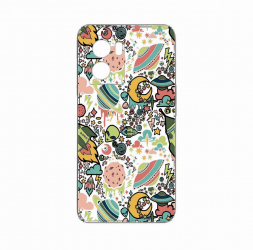 Husa BestCase Compatibila Cu OPPO A57s Universe Planets UFO 2MM Clear Transparent c-TR 472 