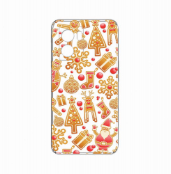 Husa BestCase Compatibila Cu OPPO A57s Xmas 2MM Clear Transparent c-TR 317 