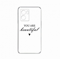 Husa BestCase Compatibila Cu OPPO A57s You Are Beautiful 2MM Clear Transparent c-TR 477 