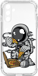 Husa BestCase Compatibila Cu Samsung Galaxy A13 5G Astronaut Pizza 1.5MM Slim Anti Shock AS 1004 