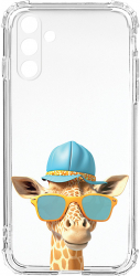 Husa BestCase Compatibila Cu Samsung Galaxy A14 5G Cool Giraffe 1.5MM Slim Anti Shock AS 1007 