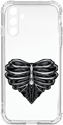 Husa BestCase Compatibila Cu Samsung Galaxy A13 5G Skeleton Heart 1.5MM Slim Anti Shock AS 1024 