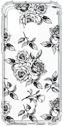 Husa BestCase Compatibila Cu Samsung Galaxy A20e Black Roses 1.5MM Slim Anti Shock AS 1045 
