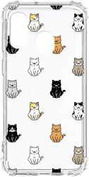 Husa BestCase Compatibila Cu Samsung Galaxy A20e Cat Pattern 1.5MM Slim Anti Shock AS 1027 
