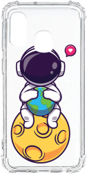 Husa BestCase Compatibila Cu Samsung Galaxy A20e Cute Astronaut 1.5MM Slim Anti Shock AS 1022 