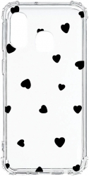 Husa BestCase Compatibila Cu Samsung Galaxy A20e Heart Pattern 1.5MM Slim Anti Shock AS 1041 