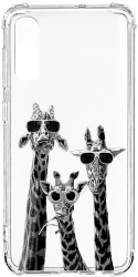 Husa BestCase Compatibila Cu Xiaomi Redmi 9A / Redmi 9AT Cool Giraffe 1.5MM Slim Anti Shock AS 1008 