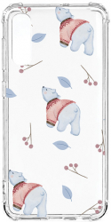 Husa BestCase Compatibila Cu Xiaomi Redmi 9A / Redmi 9AT Ice Bear Pattern 1.5MM Slim Anti Shock AS 969 