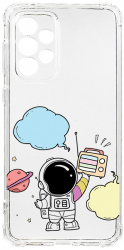 Husa BestCase Compatibila Cu Samsung Galaxy A23 5G Astronaut 1.5MM Slim Anti Shock AS 977 