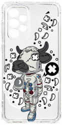 Husa BestCase Compatibila Cu Samsung Galaxy A23 5G Cow Astronaut 1.5MM Slim Anti Shock AS 976 