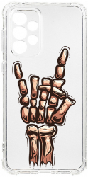 Husa BestCase Compatibila Cu Samsung Galaxy A23 5G Skeleton Hand FU 1.5MM Slim Anti Shock AS 964 