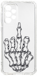 Husa BestCase Compatibila Cu Samsung Galaxy A23 5G Skeleton Hand FU 1.5MM Slim Anti Shock AS 965 