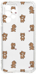 Husa BestCase Compatibila Cu Samsung Galaxy A23 5G Teddy Bear Pattern 1.5MM Slim Anti Shock AS 970 