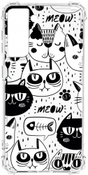 Husa BestCase Compatibila Cu Samsung Galaxy S21 Cool Cats 1.5MM Slim Anti Shock AS 1029 