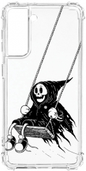 Husa BestCase Compatibila Cu Samsung Galaxy S21 Death Swinging 1.5MM Slim Anti Shock AS 1063 