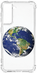 Husa BestCase Compatibila Cu Samsung Galaxy S21 Earth 1.5MM Slim Anti Shock AS 947 