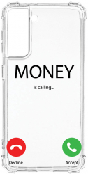 Husa BestCase Compatibila Cu Samsung Galaxy S21 Money Is Calling 1.5MM Slim Anti Shock AS 986 
