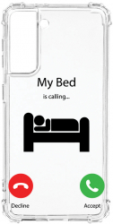 Husa BestCase Compatibila Cu Samsung Galaxy S21 Plus My Bed Is Calling 1.5MM Slim Anti Shock AS 945 