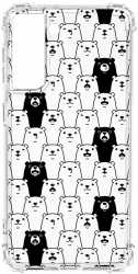 Husa BestCase Compatibila Cu Samsung Galaxy S21 Plus Teddy Bear Pattern 1.5MM Slim Anti Shock AS 1028 
