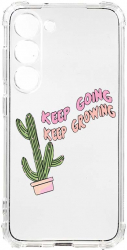 Husa BestCase Compatibila Cu Samsung Galaxy S23 Plus Keep Growing Cactus 1.5MM Anti Shock AS 482 