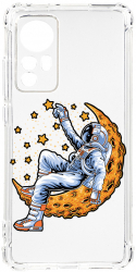 Husa BestCase Compatibila Cu Xiaomi 12 Pro Astronaut On Moon 1.5MM Slim Anti Shock AS 1001 