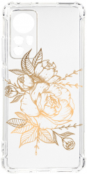 Husa BestCase Compatibila Cu Xiaomi 12 Pro Golden Rose 1.5MM Slim Anti Shock AS 989 