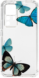 Husa BestCase Compatibila Cu Xiaomi 12T Pro Beautiful Blue Butterflies 1.5MM Slim Anti Shock AS 991 