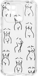 Husa BestCase Compatibila Cu Xiaomi Redmi 10C Body Pattern 1.5MM Slim Anti Shock AS 1061 