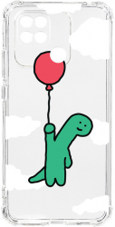 Husa BestCase Compatibila Cu Xiaomi Redmi 10C Dino Balloon 1.5MM Slim Anti Shock AS 956 