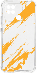 Husa BestCase Compatibila Cu Xiaomi Redmi 10C Golden Stripes 1.5MM Slim Anti Shock AS 1054 
