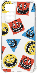 Husa BestCase Compatibila Cu Xiaomi Redmi Note 11s 4G Abstract Smiley 1.5MM Slim Anti Shock AS 1014 