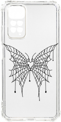 Husa BestCase Compatibila Cu Xiaomi Redmi Note 11s 4G Butterfly 1.5MM Slim Anti Shock AS 1042 