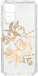 Husa BestCase Compatibila Cu Xiaomi Redmi Note 11 4G Golden Rose 1.5MM Slim Anti Shock AS 989 